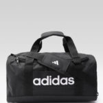ADIDAS Unisex Linear Brand Logo Printed Gym Duffle Bag