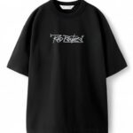 Alan Jones Boys Typography Printed Round Neck Oversized T-shirt