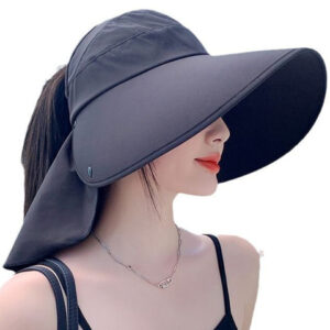 Alexvyan Sun Hat with Neck Flap & Adjustable Chin Strap