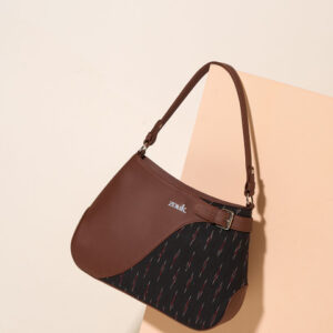 Alt by Zouk Printed Leather Bucket Handheld Bag