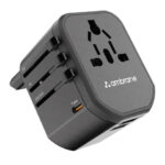 Ambrane Universal Travel Adapter With 4 in 1 Fast Charging Charger