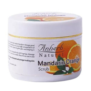 Anherb Natural Mandarin Orange Scrub With Vitamin A - 45g