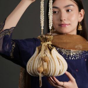 Anouk Embellished Potli Clutch