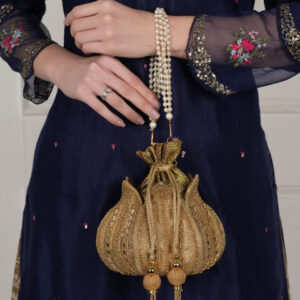 Anouk Embellished Potli Clutch