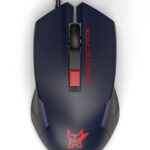 Arctic Fox Breathing Lights & DPI Upto 3600 Wired USB Gaming Mouse