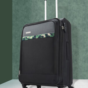 Aristocrat COMMANDER Camouflage Print Expandable Medium Trolley Suitcase