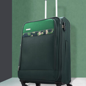 Aristocrat COMMANDER Camouflage Print Expandable Medium Trolley Suitcase