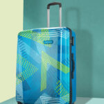 Aristocrat Printed Dual Edge 360 Medium Trolley Suitcase - 65 cm