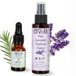ATVI.FIT Set Of 2 Rosemary Essential Oil - 15ml & Lavender Water Toner -150 ml