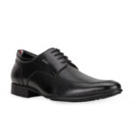 Bata Men Black Solid Formal Derby Shoes