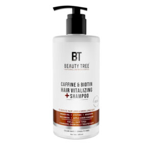 Beauty Tree Caffeine Biotin Hair Vitalizing Hair Shampoo With Argan Oil For - 300 ml