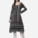 Biba Black A-Line Midi Dress