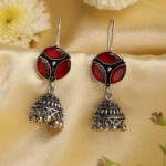 Biba Circular Jhumkas Earrings