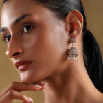 Biba Dome Shaped Jhumkas Earrings