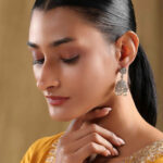 Biba Dome Shaped Jhumkas Earrings