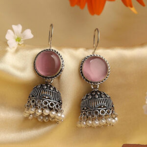 Biba Dome Shaped Jhumkas Earrings