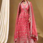 Biba Embroidered Net Republic Day Ready to Wear Lehenga With Choli & Dupatta