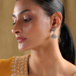 Biba Floral Jhumkas Earrings