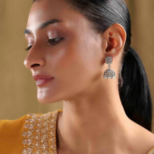 Biba Floral Jhumkas Earrings