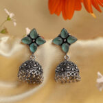 Biba Floral Jhumkas Earrings