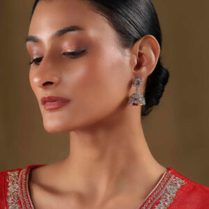 Biba Floral Jhumkas Earrings