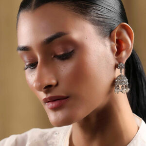Biba Floral Jhumkas Earrings