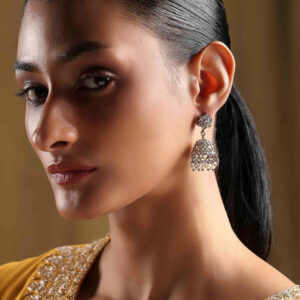 Biba Floral Jhumkas Earrings