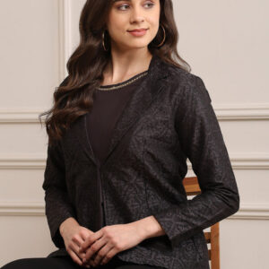 Biba Floral Printed Tailored Jacket