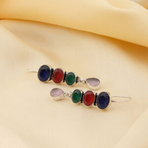 Biba Geometric Drop Earrings