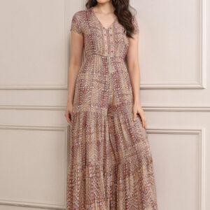 Biba Printed Basic Jumpsuit