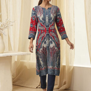 Biba Women Ethnic Motifs Sequinned Kurta