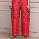 Biba Women Geometric Printed Flared Palazzos