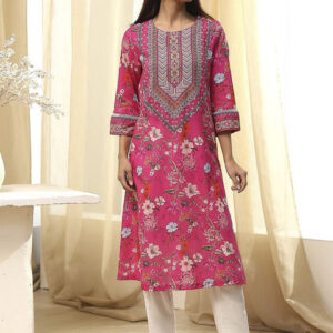 Biba Women Paisley Printed Sequinned Kurta