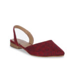 Biba Women Printed Slingback Flats