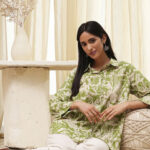 Biba Women Standard Relaxed Fit Spread Collar Floral Printed Cotton Casual Shirt