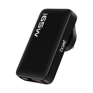 boAt 65W GaN Charger - Carbon Black
