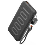 Buy Ambrane StyloN10_Black 10000mAh Battery Capacity USB C Power Bank - - Electronics for Unisex