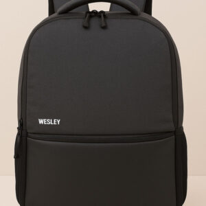 Buy Wesley Unisex Black Solid Laptop Bag - - Accessories for Unisex