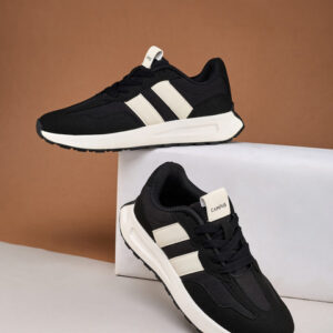 Campus Women GRIT Colourblocked Round Toe PU Sneakers