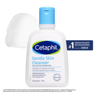 Cetaphil Gentle Skin Cleanser With & Pro-Vitamin B5 & B3 - 118 ml