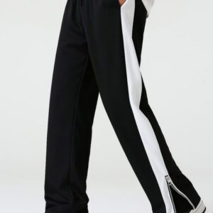 CHROME & CORAL Men Colorblocked Straight Fit Track Pants