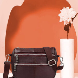 CIMONI Leather Swagger Sling Bag