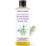 Coco Crush Cold Pressed Rosemary Lavender Hair Oil-200ml
