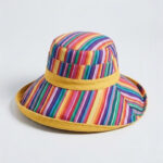 CORSICA Women Multicoloured Striped Bucket Hat
