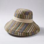 CORSICA Women Multicoloured Striped Sun Hat