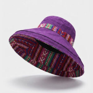 CORSICA Women Purple Solid Sun Hat