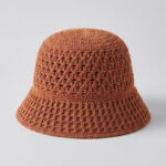 CORSICA Women Rust Self Design Bucket Hat