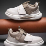 Crazyly Boys Colourblocked Sneakers With Velcro