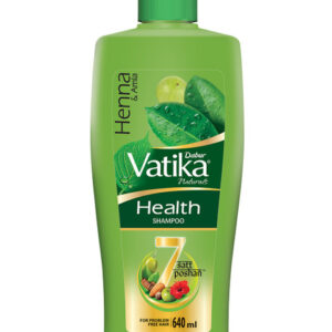Dabur Vatika Health Shampoo With 7 Natural Ingredients - 640ml