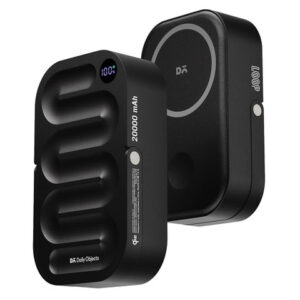 DailyObjects Loop Qi2-Certified Power Bank 20000 mAh, Model - F70D-A (Black)